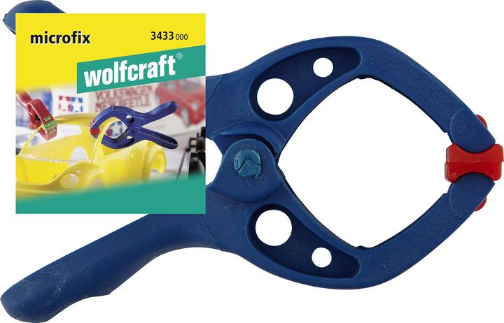 Produktbild wolfcraft wolfcraft 1 microfix - Federzwinge 30mm (30 mm)