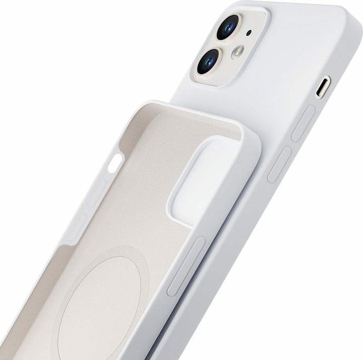 Immagine prodotto Case Apple iPhone 12 - Hardy Silicone MagCase Bianco (Apple iPhone 12)