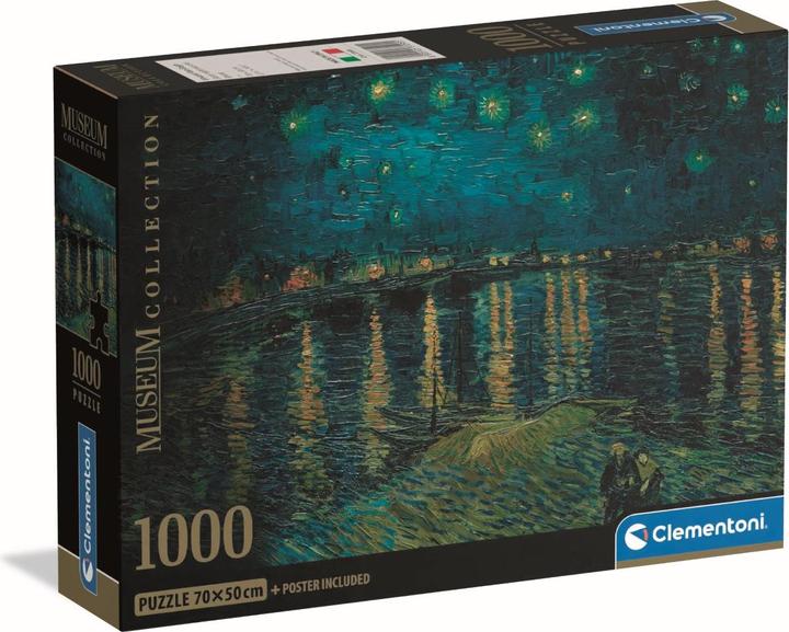 Produktbild Clementoni Puzzle 1000 Museum Van Gogh - Notte Stellata