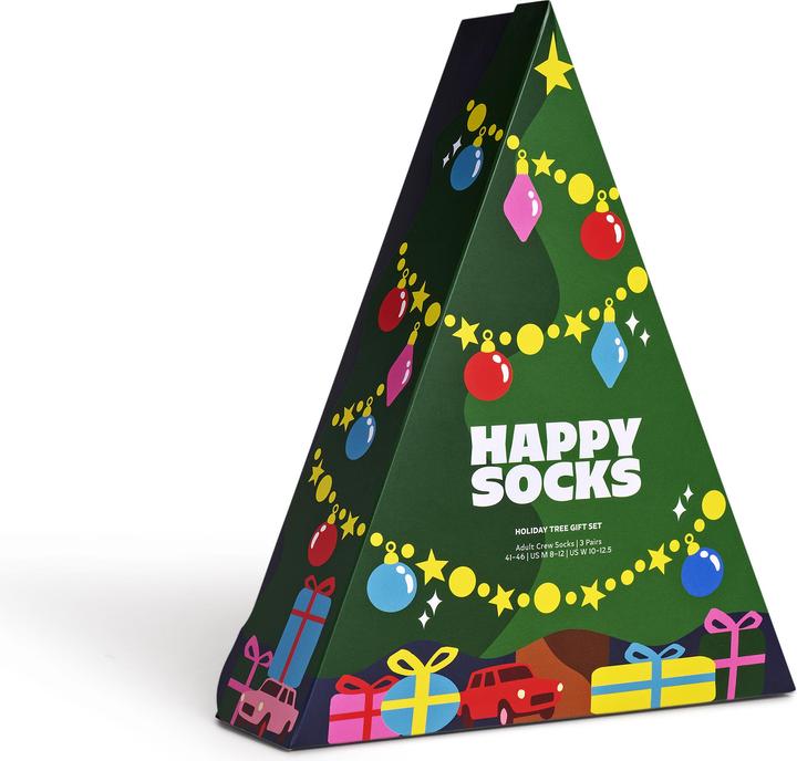 Image du produit Happy Socks 3-Pack Holiday Tree Gift Set (Lot de 3, 36 - 40)