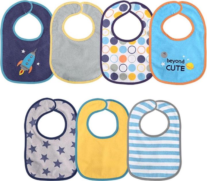 Baby Care Baby bib 7-piece set