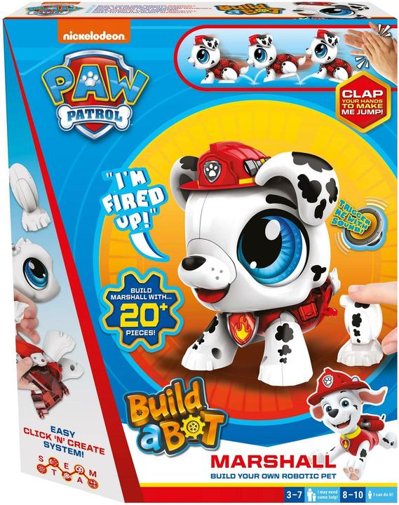 Immagine prodotto Goliath Toys Costruisci un Bot Paw Patrol Marshall