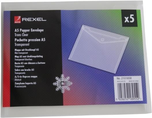 Actual product image Rexel Document Pocket Ice (A5)