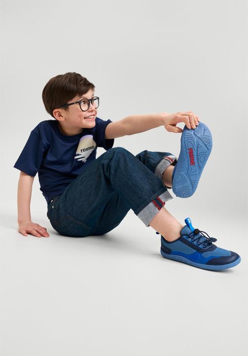 Produktbild Reima Kinder T-Shirt Siirtyy Navy (116)