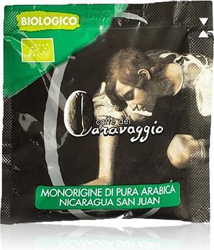 Produktbild Caffè del Caravaggio Nicaragua San Juan Single Origin Bio (20 Pads) (20 x Port.)