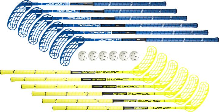 Unihoc keyschläger-Set Gamer (120 cm, Rechts, Links)