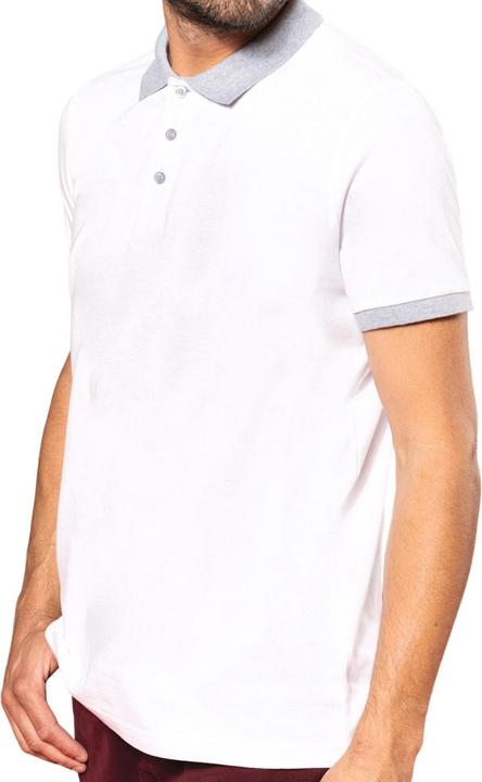 Immagine prodotto Kariban Polo Pique A Due Colori Uomo (L)
