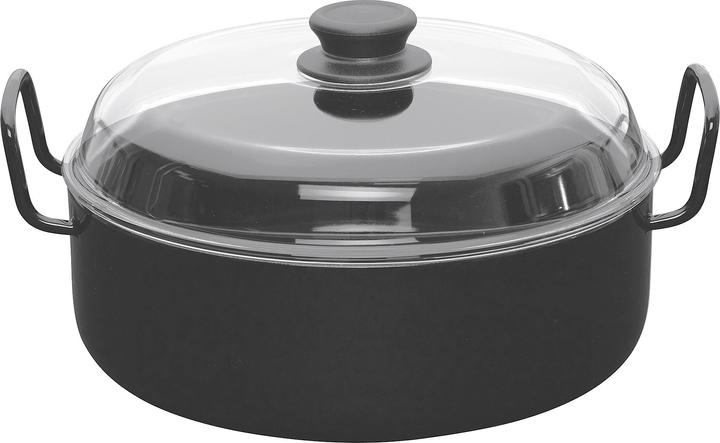 Actual product image Riess Braising pan 'Grandma's (28 cm, Casserole + Stewpot, Steel, Enamel)