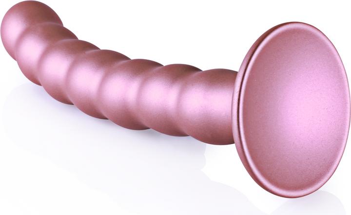 Produktbild Ouch! Beaded Silicone G-Spot Dildo - 6,5" / 16,5 cm