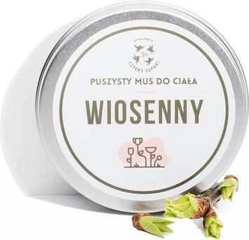 Image du produit Mydlarnia Cztery Szpaki Mousse pour le corps Fluffy Spring Green Lemon And Bergamot 150Ml (Crème pour le corps, 150 ml)