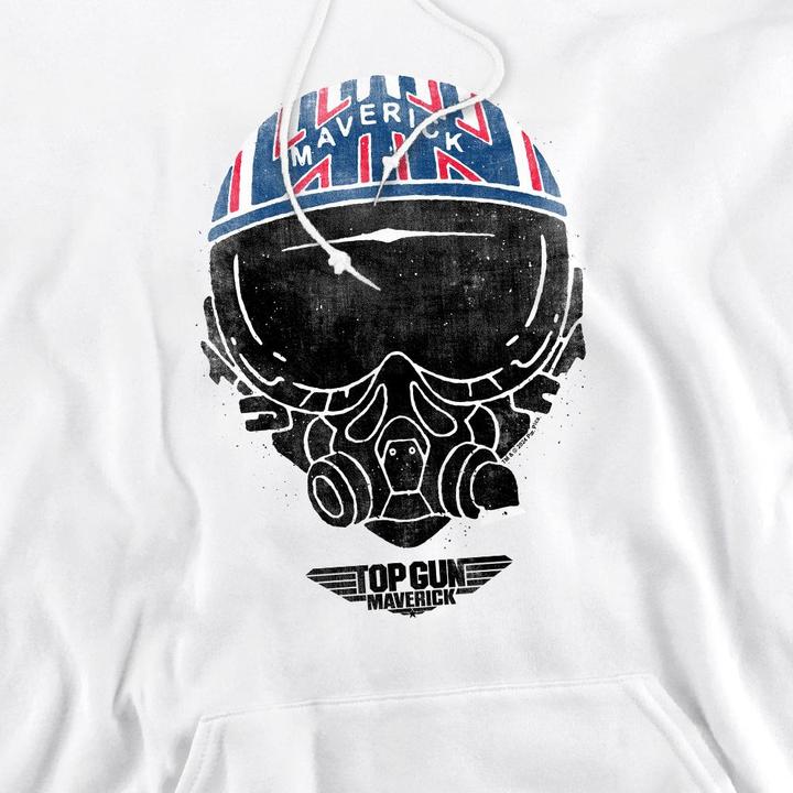 Immagine prodotto Top Gun Maverick Felpa con Cappuccio Casco Uomo (S)