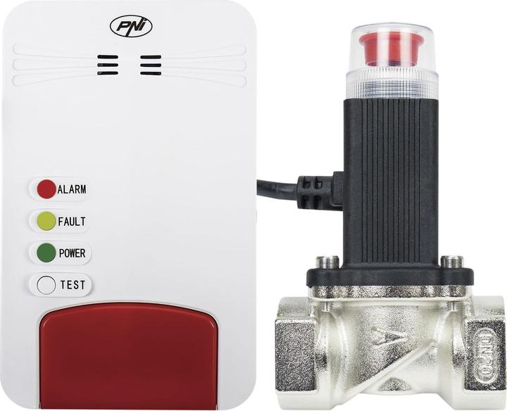 Produktbild PNI Intelligenter Gassensor und Magnetventil Safe House Smart Gas 300 WiFi-Paket mit akustischem Ala