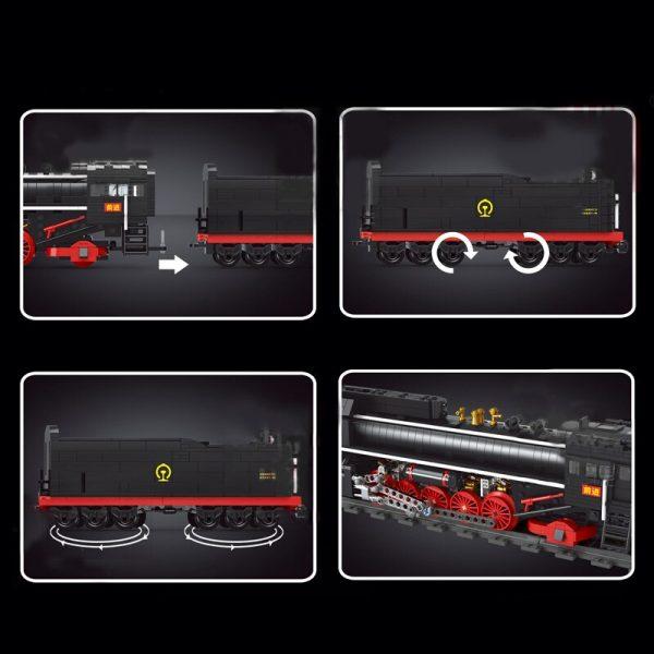 Produktbild Mould King Historische Dampflokomotive