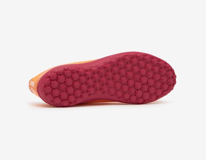 Actual product image Kipsta Kids' football multi-pointe shoes TF with laces - 160 Turf orange (35)