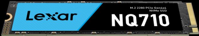 Actual product image Lexar NQ710 (500 GB, M.2 2280)