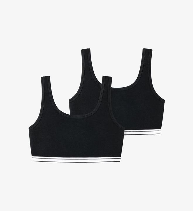 Produktbild Schiesser Bustier "95/5" schwarz (2er Pack)