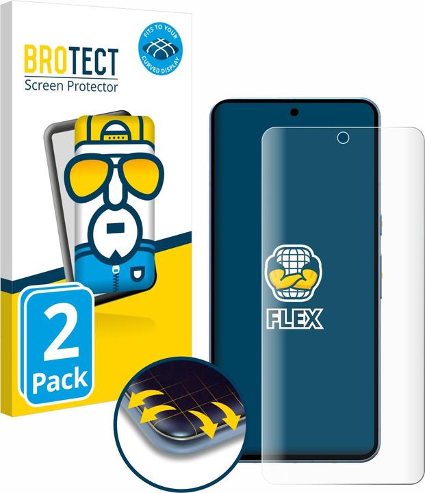 Produktbild BROTECT Full-Cover Displayschutz (2 Stück, Google Pixel 8 Pro)