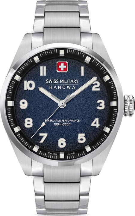 Swiss Military Hanowa Herrenuhr (Analoguhr, 42 mm)