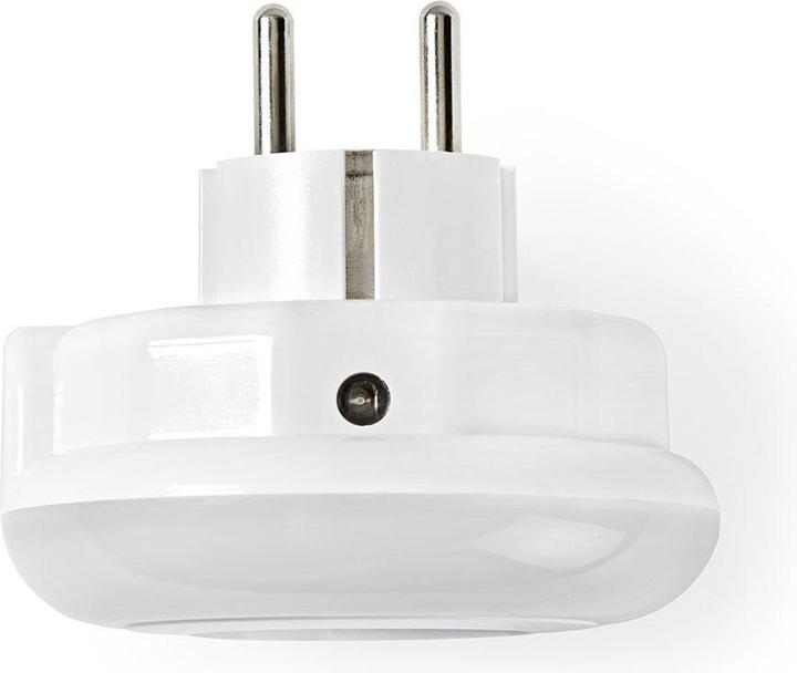 Produktbild Nedis Plug-In-LED-Nachtlicht | Tag/Nacht Sensor | 3680 W | 10 lm | Blau / Grün / Weiss