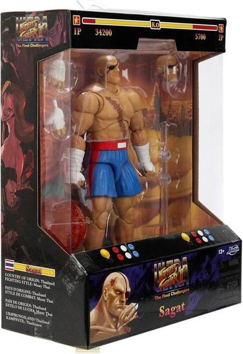 Produktbild Jada Street Fighter II Sagat 7,5" Figure