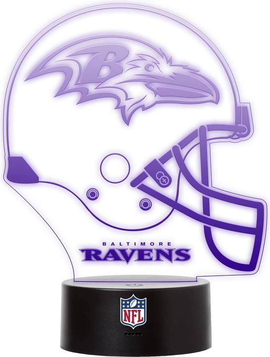 Produktbild Great Branding Baltimore Ravens LED-Licht "HELM"