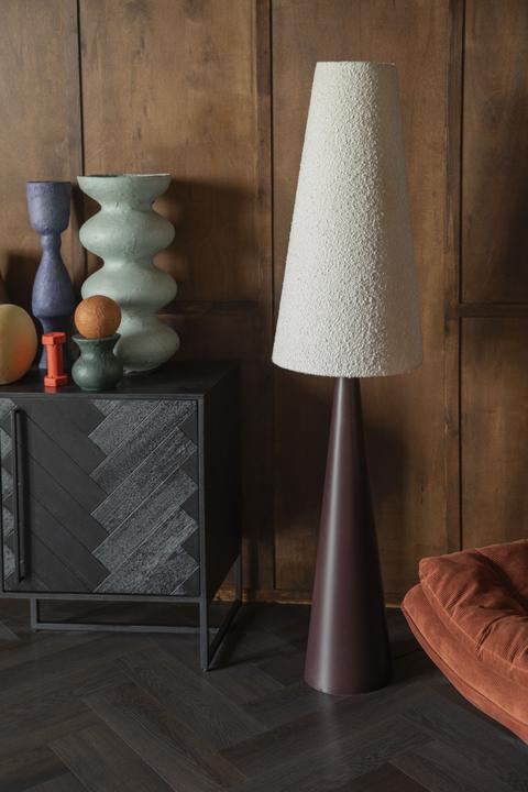 Productafbeelding Dutchbone Miki Vloerlamp Bouclé (E27)