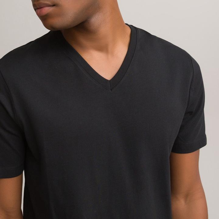 Immagine prodotto La Redoute Collections T-Shirt mit V-Ausschnitt (M)
