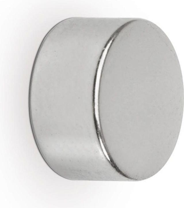 Immagine prodotto Maul Magnete a disco al neodimio, 10 mm, forza di tenuta: 2,6 kg, argento Diametro: 10 mm / Altezza: 5 (10 x)