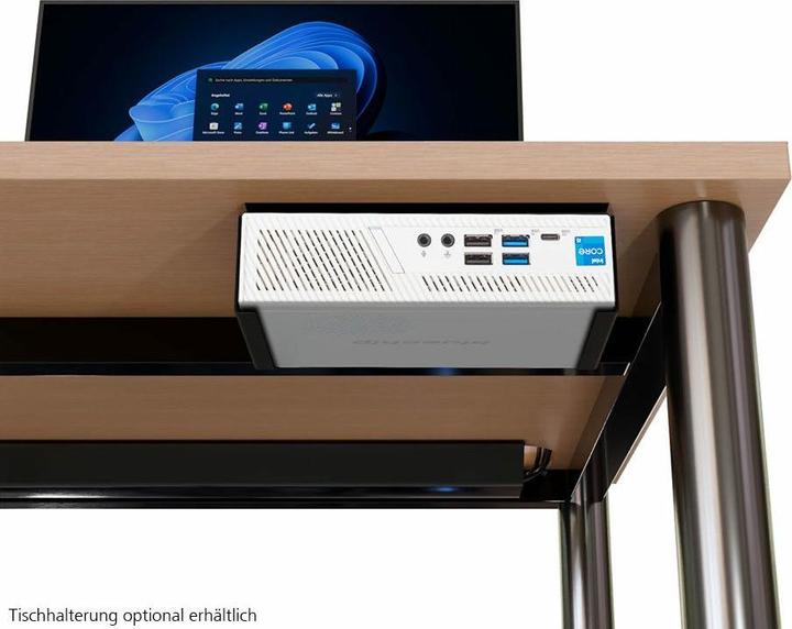 Actual product image Bluechip BUSINESSline S3137 *white* (Intel Core i3-14100, 8 GB, 250 GB, UHD Graphics 730)