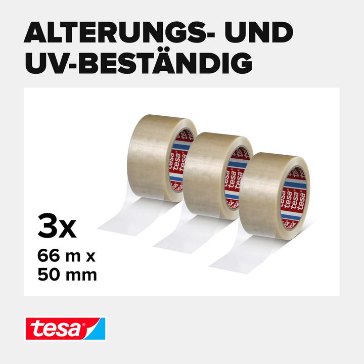 Produktbild tesa 3x tesapack STRONG Packband (50 mm)
