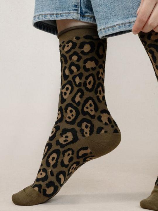 Actual product image Bleuforêt Laine Fine Leopard (36 - 38)