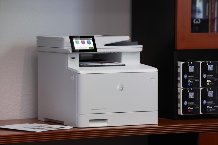 Image du produit HP LaserJet Enterprise MFP M480f couleur (Laser, Couleur)