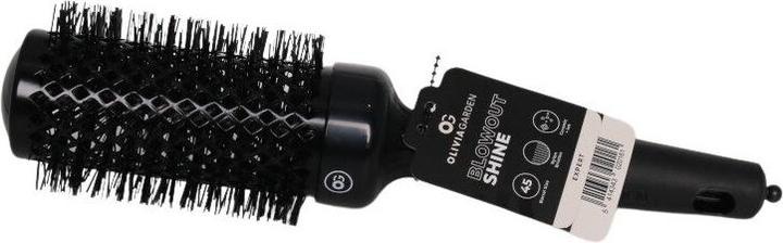 Olivia Garden Expert Blowout Shine Black - 45 mm