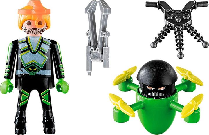 Actual product image Playmobil Agent with drone (70248, Playmobil Special Plus)