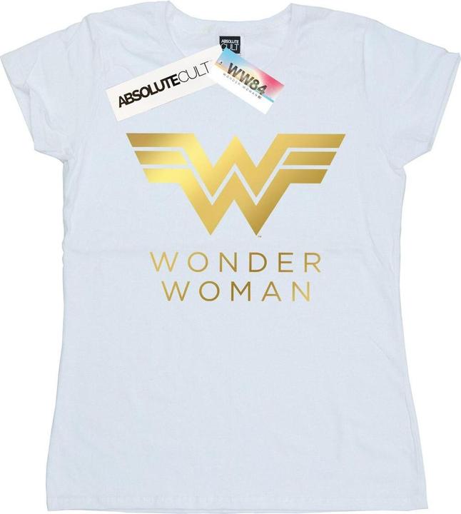 Wonder Woman 84 Golden Logo TShirt (S)