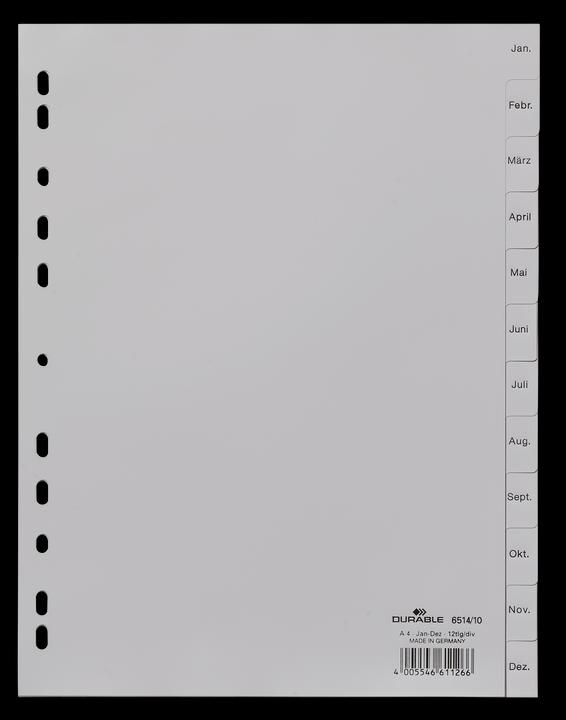 Actual product image Durable Register PP