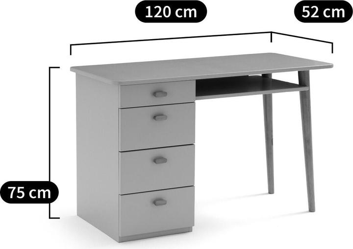 Actual product image La Redoute Interieurs Jimi (120 x 52 x 75 cm)