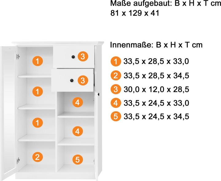 Produktbild Trendteam Brandson Baxter (B, H, 41 cm)