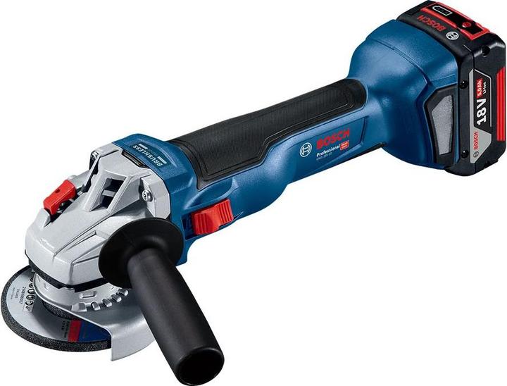 Actual product image Bosch Professional Combo kit set with 4x 18V: GSR18V-110C/GDX18V-210C/GWS18V-10/GBH 18V-24C, 3x rechargeable battery