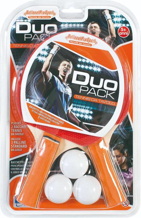 Actual product image Rs Toys 2 racchette da ping pong + 3 palline