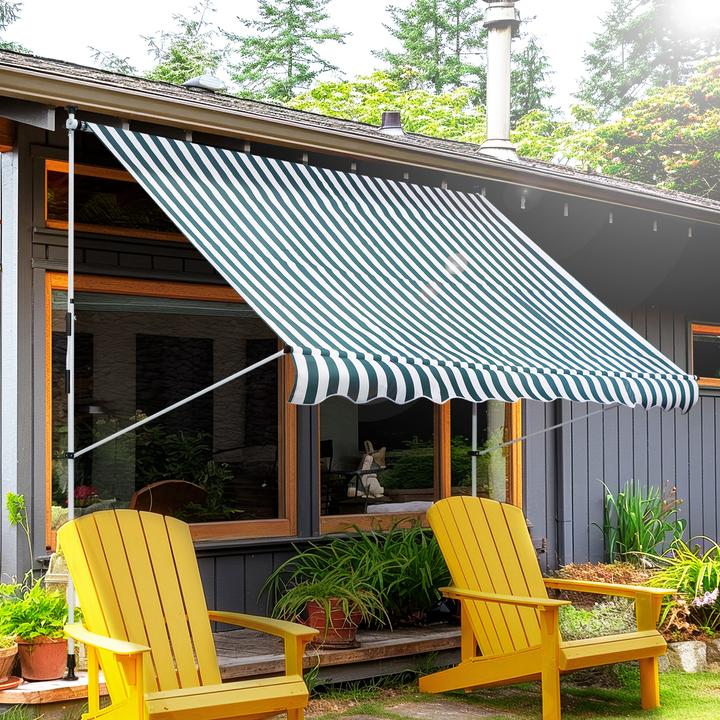 Produktbild Outsunny Klemmmarkise mit Faltarm (3 m)