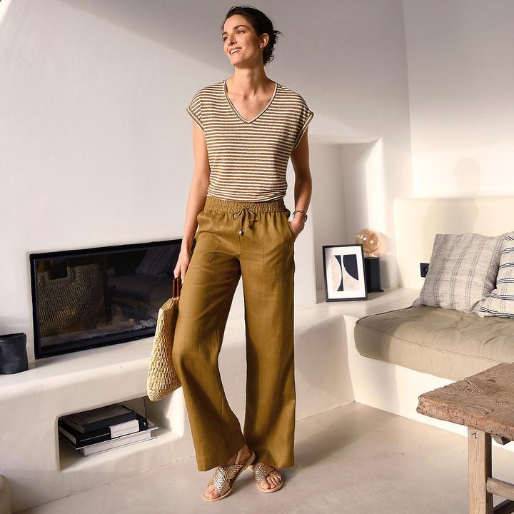 Produktbild Anne Weyburn Leinenhose (34)