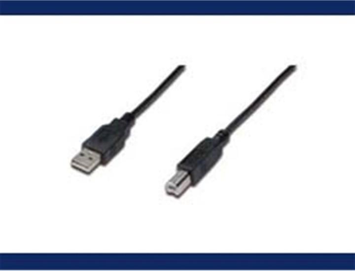 Produktbild Digitus USB2.0 Anschlusskabel, 3 m (3 m, USB 2.0, 2.50 W)