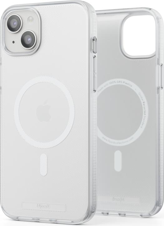 Actual product image Njord Slim Case 100% GRS MagSafe iPhone 15 Plus, Translucent (Apple iPhone 15 Plus, Apple iPhone 14 Plus)