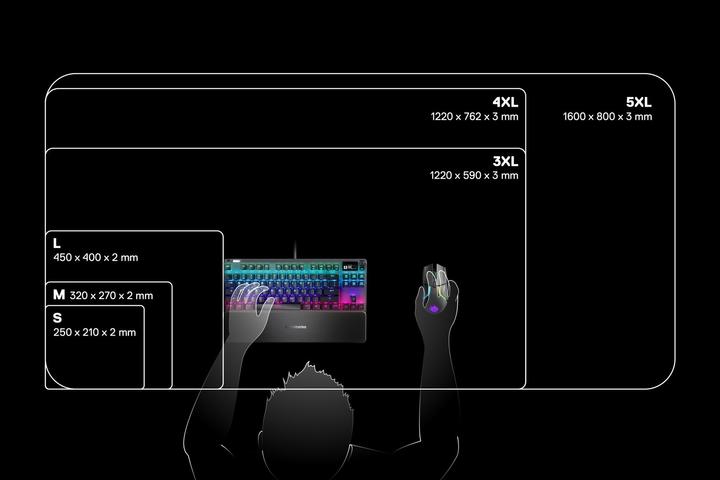 Actual product image SteelSeries Qck (Wide)