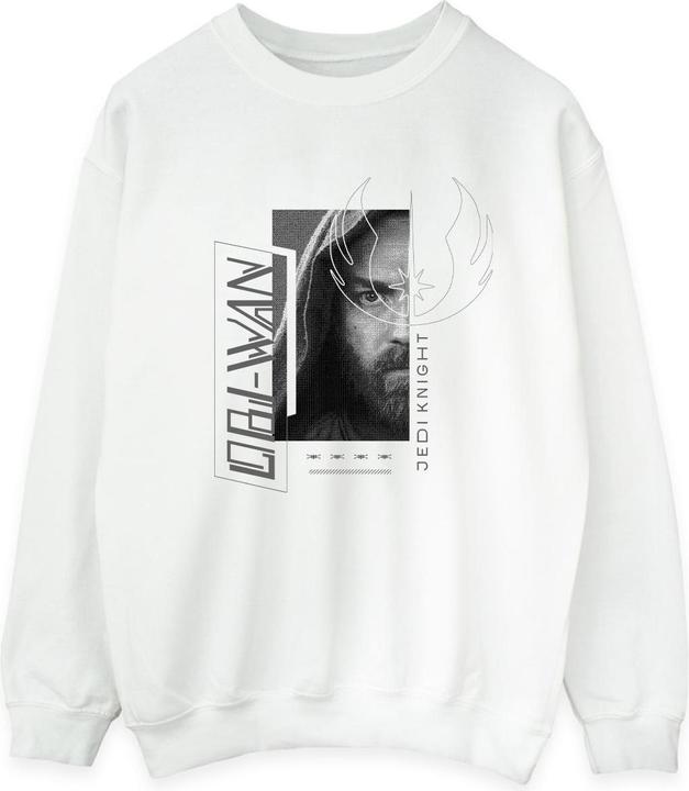 Star Wars ObiWan Kenobi Jedi SciFi Collage Sweatshirt (S)