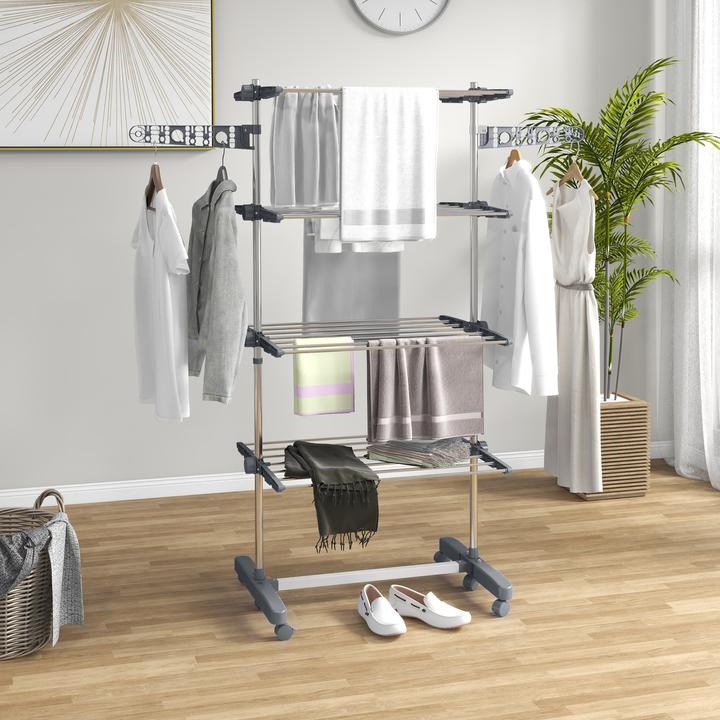 Image du produit Homcom Séchoir à linge (1.42 m)