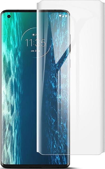 Actual product image Protectorking 2x Panzerfolie Anti-Shock HD Klar (2 Piece, Motorola Moto Edge)