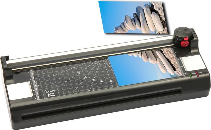 Actual product image Olympia A 340 Combo DIN A3 Laminator with paper cutter (80 - 125 µm, A3)