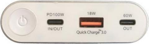 Produktbild DLH POWER BANK USB-C PD 100W 26800mAh (26800 mAh, 100 W, 100 Wh)